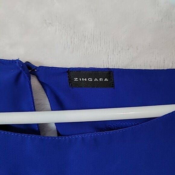 Zingara Women's Size 1 Floral Embroidered Blouse Tassels For Parts! Read - Picture 10 of 16